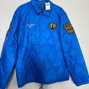 Polo Ralph Lauren Men's Southwest Expedition Quilted Coach Jacket Large $398